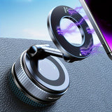 360 Adjustable Magnetic Phone Holder – Foldable Car Mount for All Smartphones