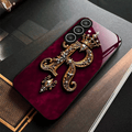 Stylish Premium Black & Red ‘R Crown’ Phone Cover – Samsung Galaxy S & A Series