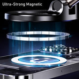 360 Adjustable Magnetic Phone Holder – Foldable Car Mount for All Smartphones