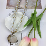 Ethnic Peacock Beaded Multi-Layer Necklace