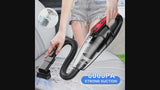 6000PA Cordless Car Vacuum Cleaner – Handheld Portable with 2000mAh Battery & 5 Accessories