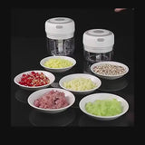 Mini Electric Garlic Chopper USB Rechargeable Food Processor